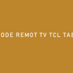 KODE REMOT TV TCL TABUNG