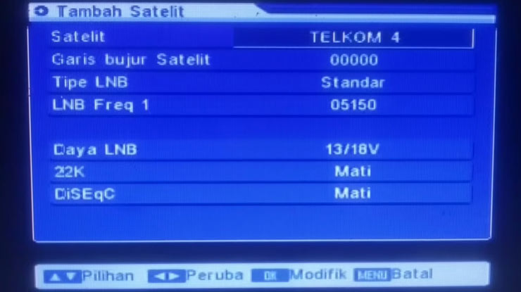 Cara Mudah Mendapatkan Satelit Telkom 4