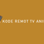 Kode Remot TV Animax