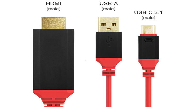 Menyambungkan Laptop ke TV Memakai Kabel USB C