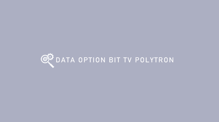 Data Option Bit TV Polytron