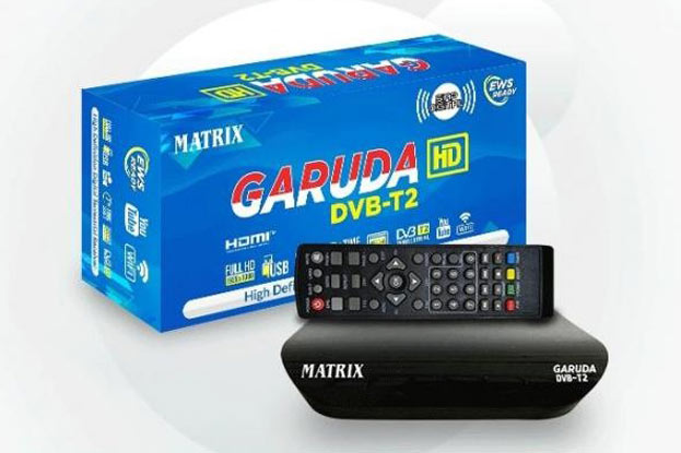 STB Matrix Apple Garuda DVB T2