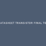 DATASHEET TRANSISTOR FINAL TOSHIBA