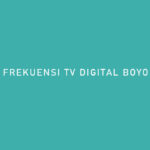 FREKUENSI TV DIGITSL BOYOLALI