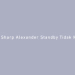 TV Sharp Alexander Standby Tidak Mau Start