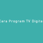 Cara Program TV Digital Sharp